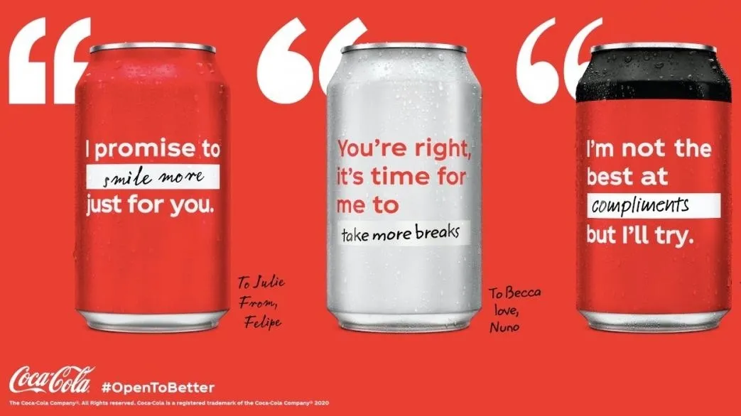 Coca-Cola vuelve a convertir al diseño de sus latas en una acción de marketing personalizado