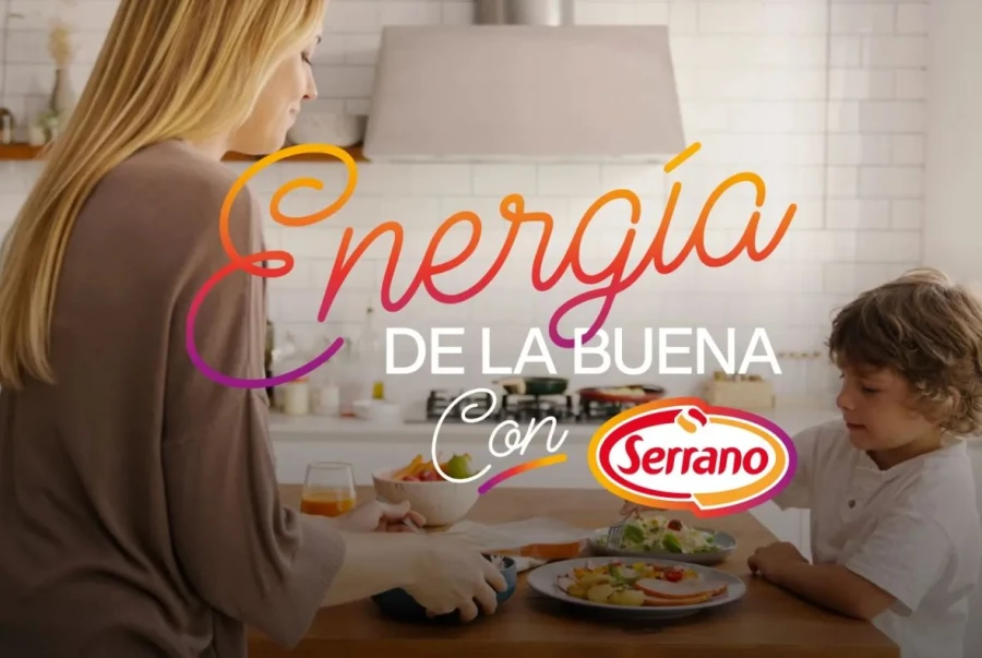 Derroche de “energía de la buena” en la nueva campaña de Serrano