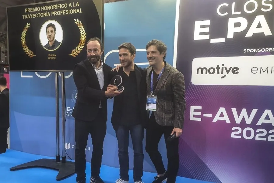 Joshua Novick, premio Honorífico por su trayectoria profesional en los e-Awards 2022