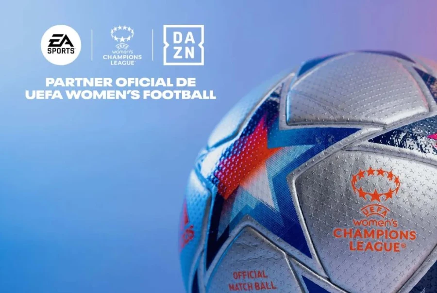 EA Sport, nuevo patrocinador global de la cobertura de la UEFA Women’s Champions League en DAZN