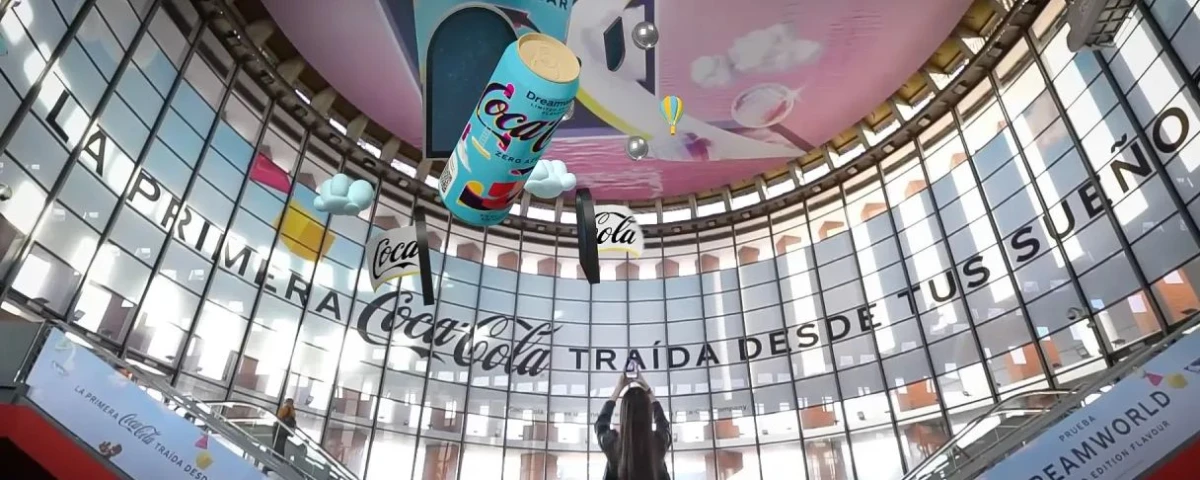 Coca-Cola, Mediacom y Maramura nos muestran Dreamworld a través de la Realidad Aumentada
