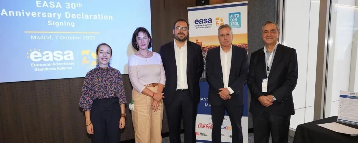 AUTOCONTROL acoge la firma de la Declaración europea por una autorregulación publicitaria eficaz e independiente