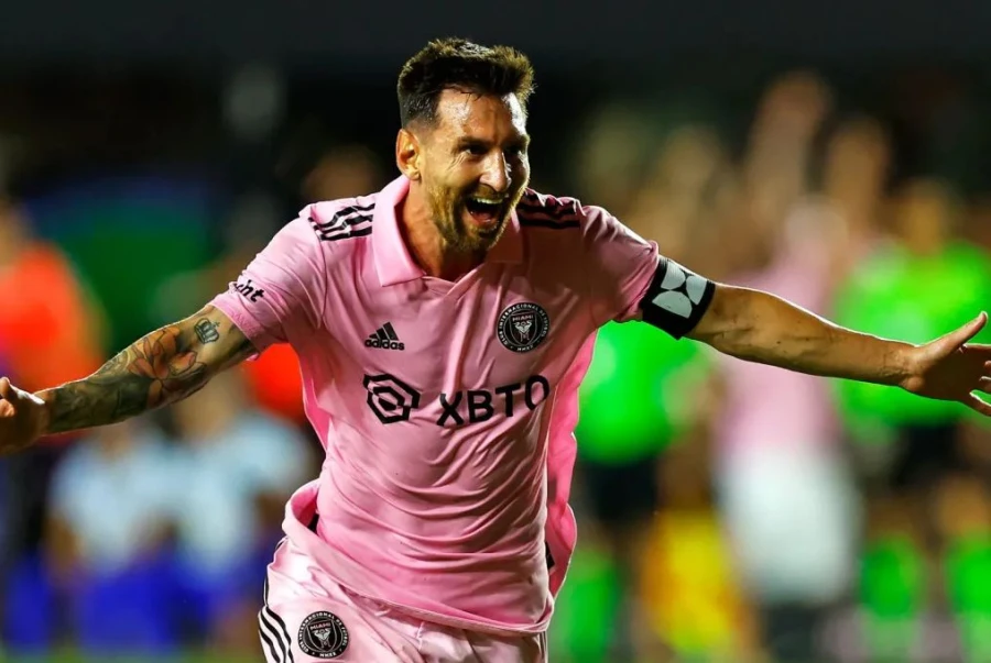 Fenómeno Messi: El astro argentino conquista a las marcas en su debut con el Inter de Miami en el partido de fútbol más visto en la historia de EE.UU