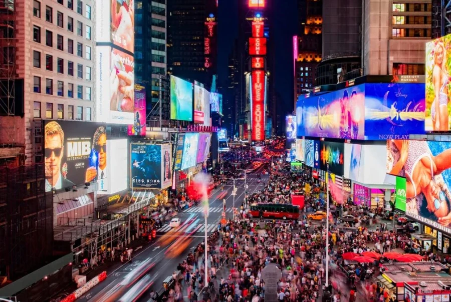 La eficacia de la publicidad en Times Square: ¿Un mito o una realidad para marcas y anunciantes?