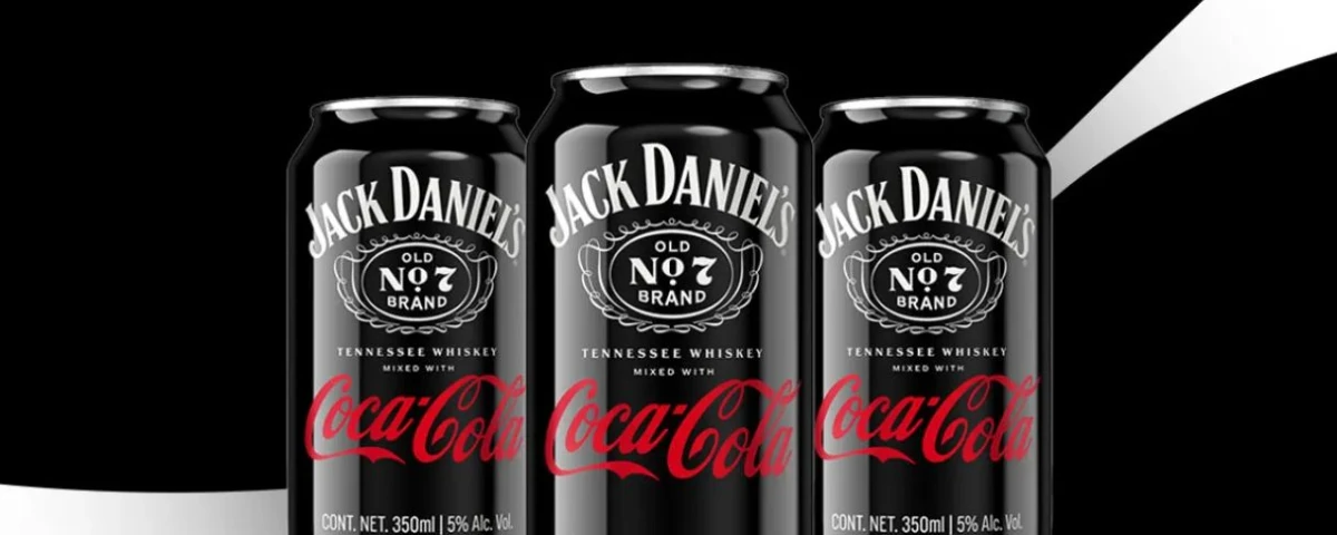 Coca-Cola y Jack daniel’s tirán de co-branding para lanzar al mercado una nueva bebida con ambas marcas