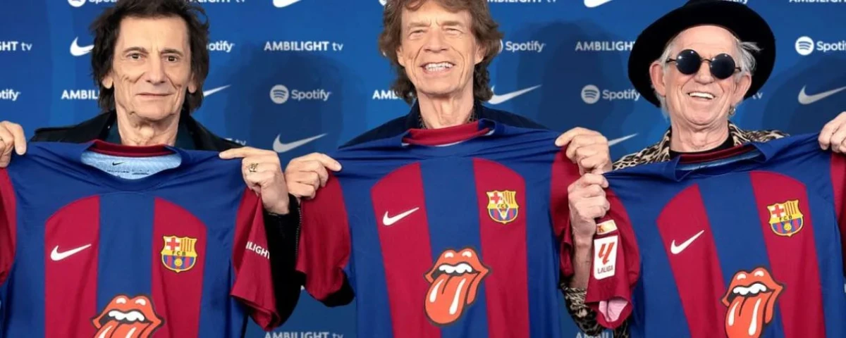 La camiseta del Barça con el logotipo de los Rolling Stones: un éxito de Marketing, Cobranding y Ventas