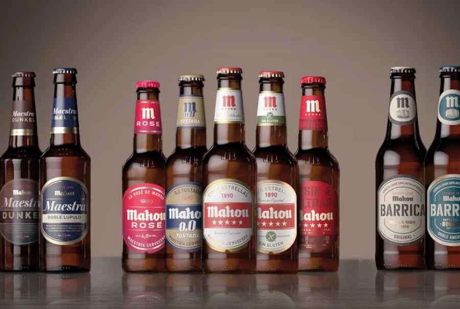 Mahou, entre las 20 marcas más valiosas y que más crecen en España, experimentado un crecimiento del 24% respecto al año anterior