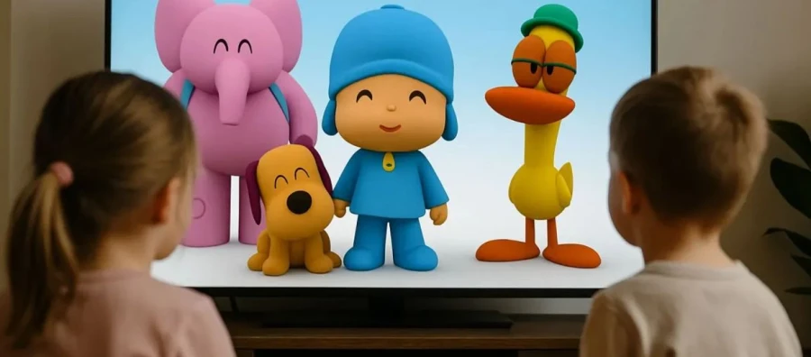 Pocoyó se mantiene como una de las figuras dominantes en el engagement infantil global en redes sociales y plataformas de vídeo