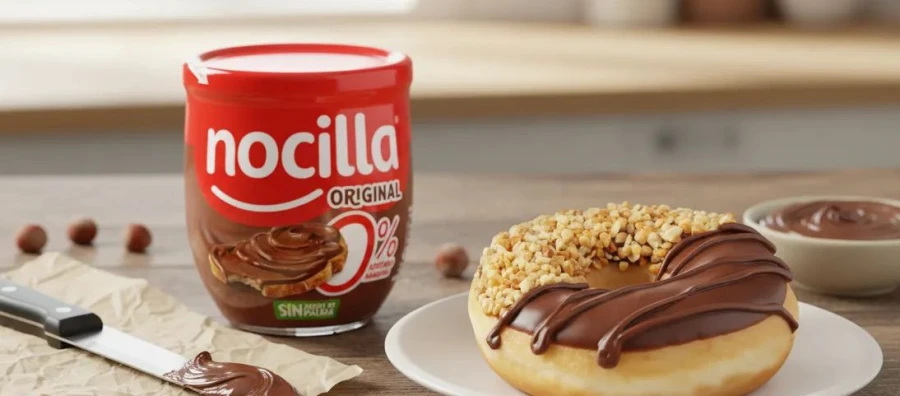 Nocilla se alía con Krispy Kreme para su llegada a España