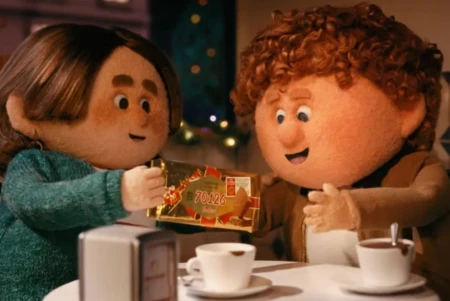 El nuevo spot navideño de Suchard apuesta por recuperar la magia artesanal de la animación stop motion