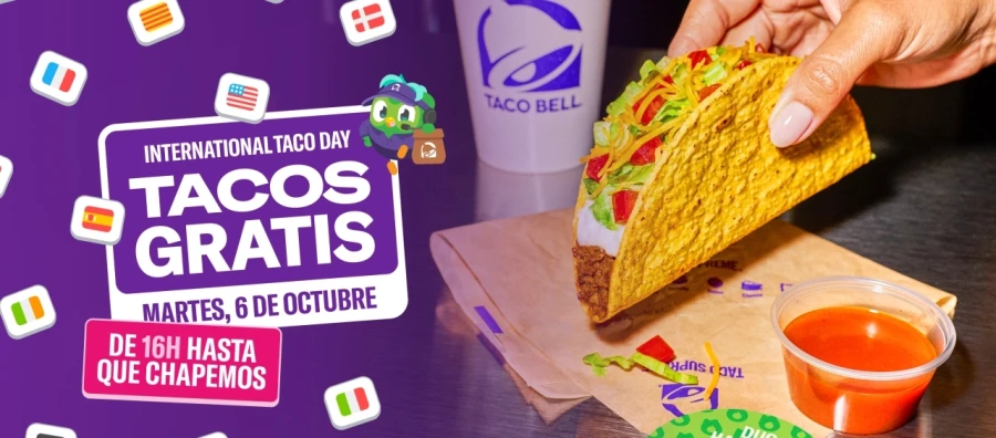 Taco Bell celebra el “International Taco Day” regalando tacos a quienes se atrevan a pedirlos en otro idioma