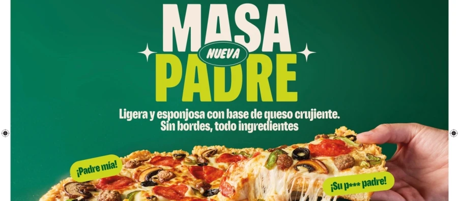 La nueva estrategia publicitaria de Papa Johns juega con el concepto de la masa madre