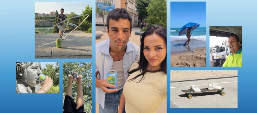 La nueva campaña publicitaria de Nestea da todo el protagonismo a la gente real