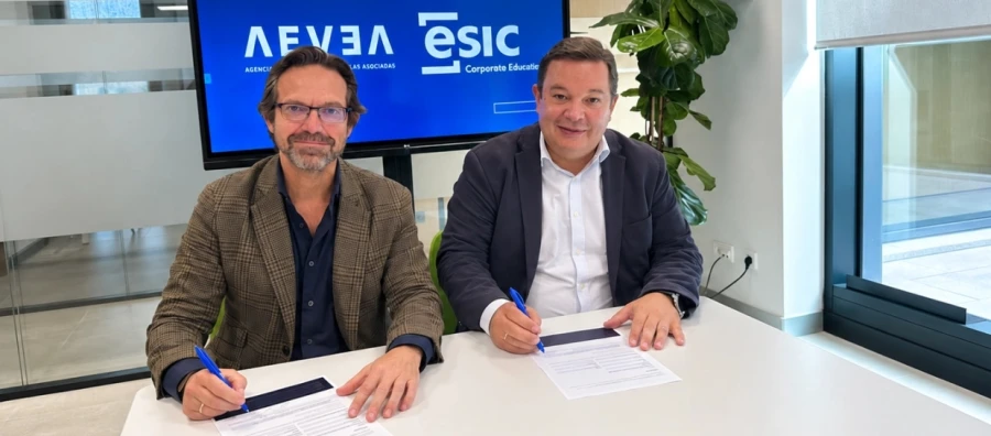 ESIC Corporate Education y AEVEA firman un Convenio de colaboración para impulsar la formación y el desarrollo del talento en el sector delas Agencias de Eventos Españolas