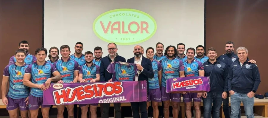 Chocolates Valor y HUESITOS revalidan su apuesta por el rugby como sponsor titol del HUESITOS La Vila Rugby
