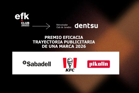 Banco Sabadell, KFC y Pikolin compiten en los Premios del Club de Jurados Eficacia 2026