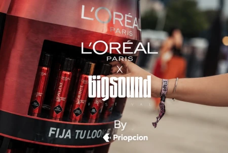 La gestión de personal y coordinación técnica de PRIOPCION impulsa la presencia de L’Oréal Paris en eventos masivos