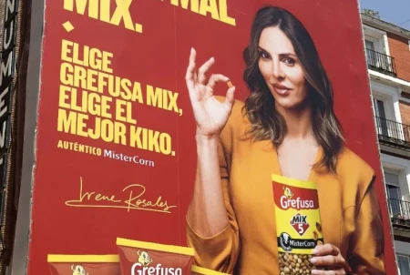 Grefusa MIX estrena imagen y nuevas variedades de "Kikos" apostando por el humor junto a Irene Rosales
