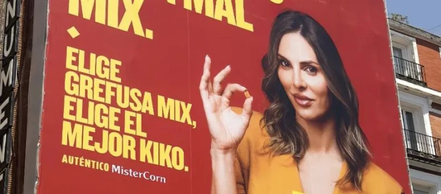 Grefusa MIX estrena imagen y nuevas variedades de "Kikos" apostando por el humor junto a Irene Rosales