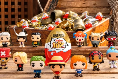 Kinder Joy desvela su nueva sorpresa: One Piece y Funko Pop toman el relevo de Stranger Things