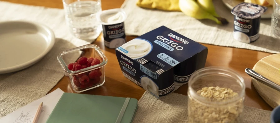 Danone presenta Griego Proteína, un nuevo yogur griego diseñado para responder a las exigencias de las familias actuales