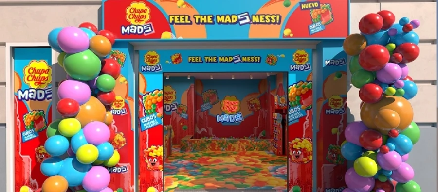 Chupa Chups transforma el centro de Madrid con una experiencia inmersiva para su nuevo lanzamiento