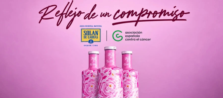 Solán de Cabras lleva a Callao un mural floral digital que crecerá con cada aportación a la Asociación Española Contra el Cáncer