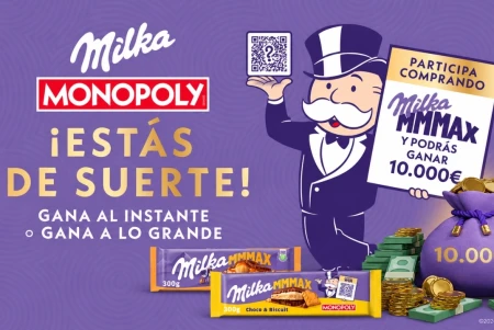 Milka y Monopoly: el nuevo dúo icónico que fusiona chocolate y diversión en una experiencia única para toda la familia llega a España