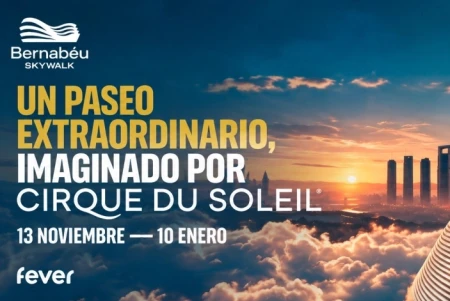 El Bernabéu Skywalk abrirá sus puertas con una experiencia inspirada en Cirque du Soleil