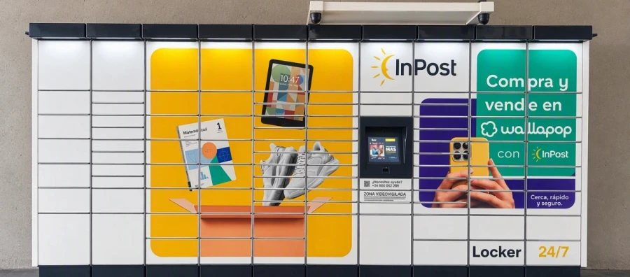 InPost y Wallapop llevan su alianza a la calle con una campaña de exterior en Lockers y furgonetas