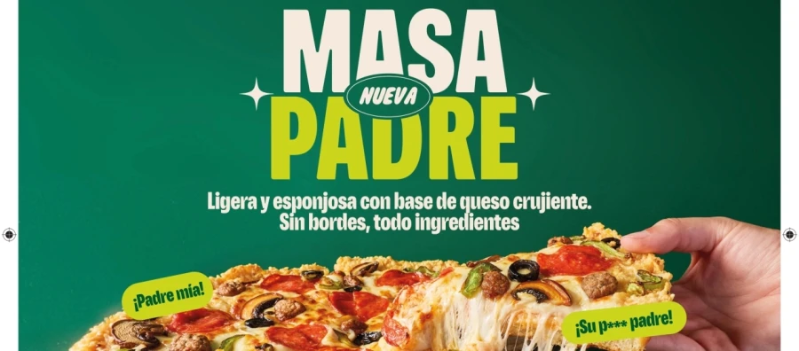 La nueva estrategia publicitaria de Papa Johns juega con el concepto de la masa madre