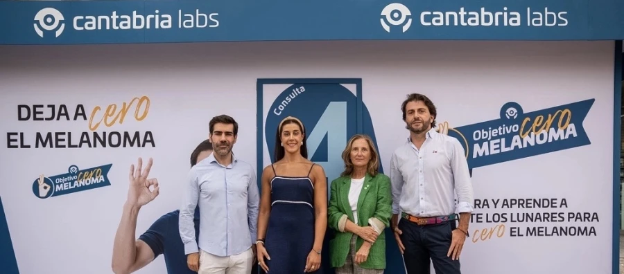 La campaña de Cantabria Labs contra el cáncer de piel llega a Málaga de la mano de Carolina Marín