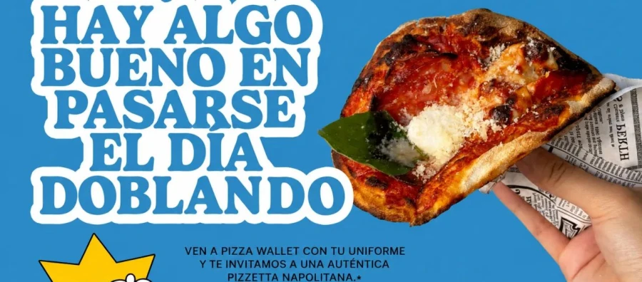 Estudiantes de publicidad crean una campaña solidaria para los empleados del sector textil junto a Pizza Wallet