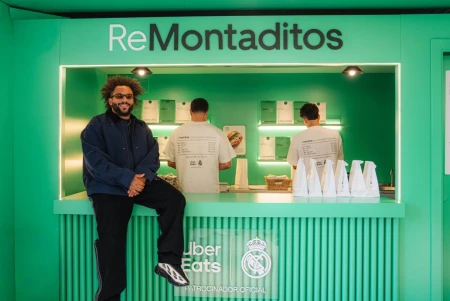 Uber Eats se convierte en patrocinador oficial
del Real Madrid