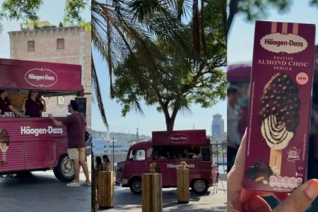 Häagen Dazs reparte miles de premios en la Barceloneta transformando el consumo de helados