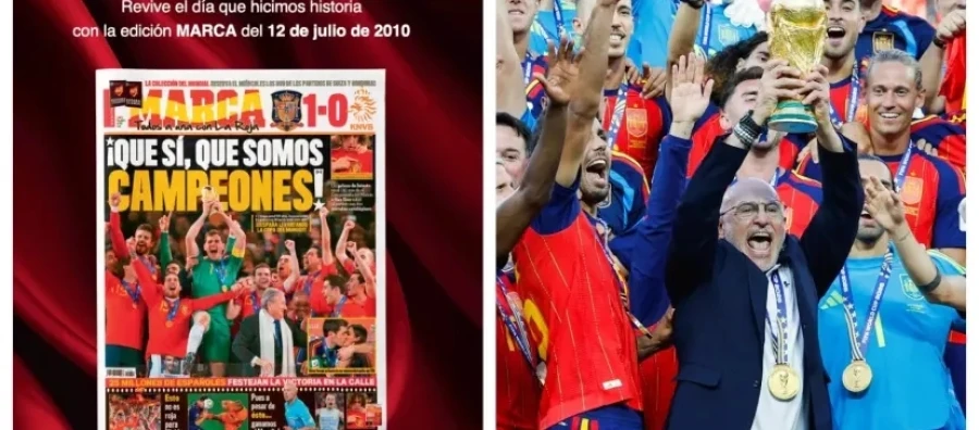 Marca celebra la segunda estrella de la selección española con sus editoriales especiales conmemorativos