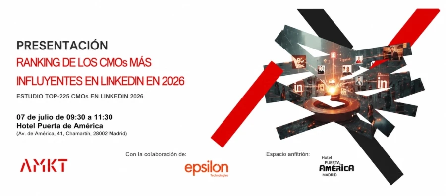 Los CMOs más influyentes de LinkedIn se darán cita en Madrid para analizar las claves del liderazgo digital